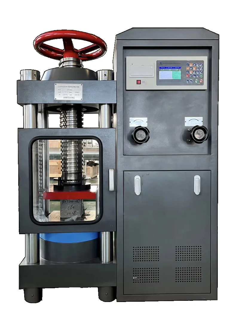 Semi Automatic Compressive Strength Fiber Testing Machine on Sale