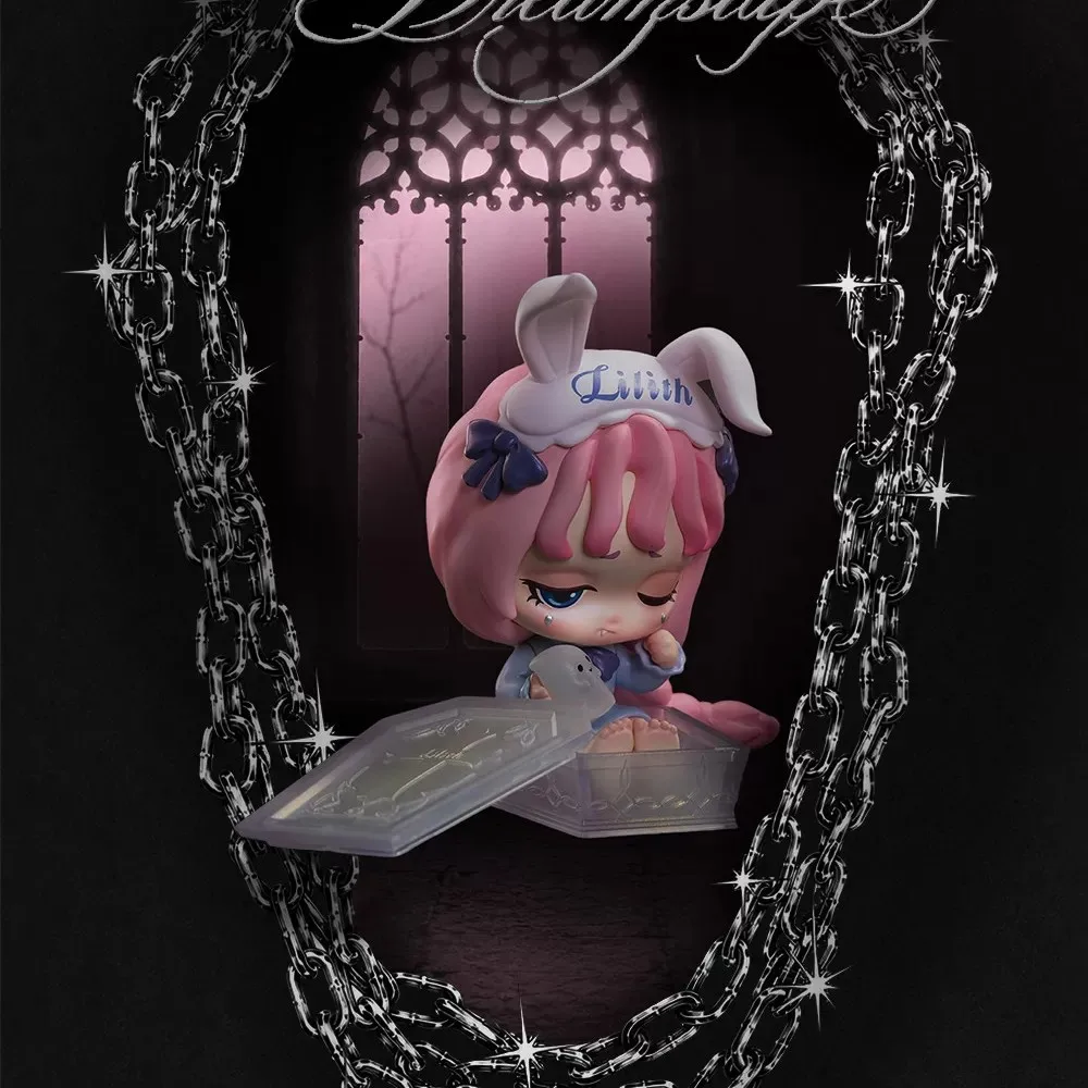 52toys Lilith Blind Box Figure Dark Night Shadow Series Collectible Anime Action Figurine Desktop Decoration Ornament - view 4