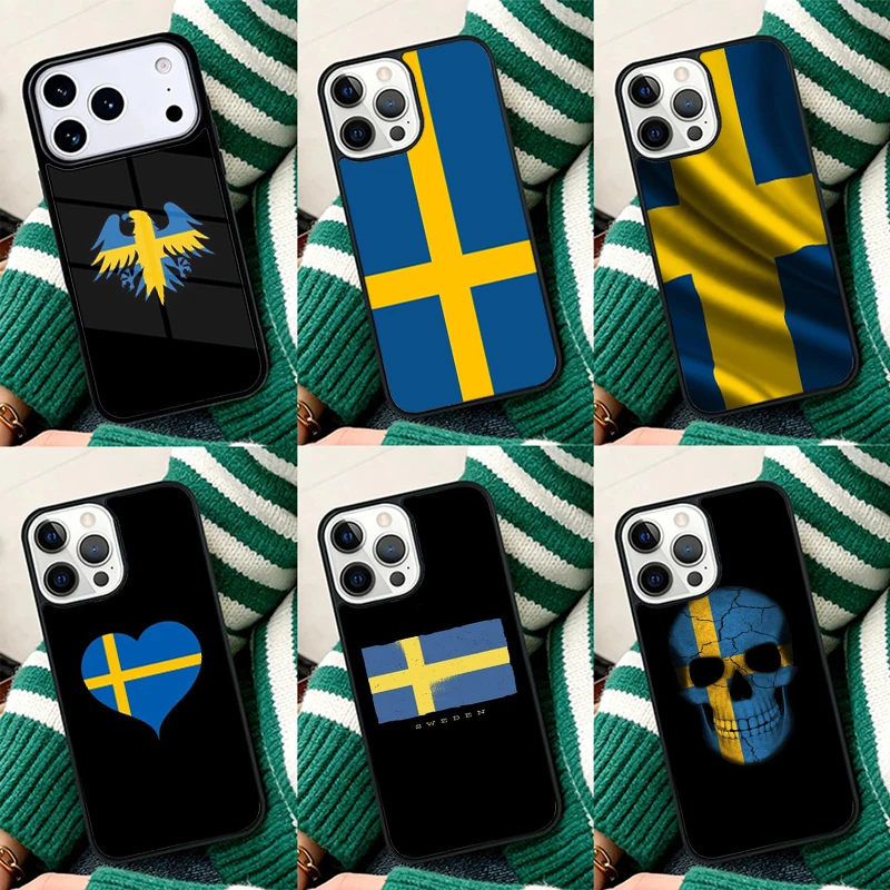 Phone Cases Sweden - Sweden Flag Shockproof Phone Case for