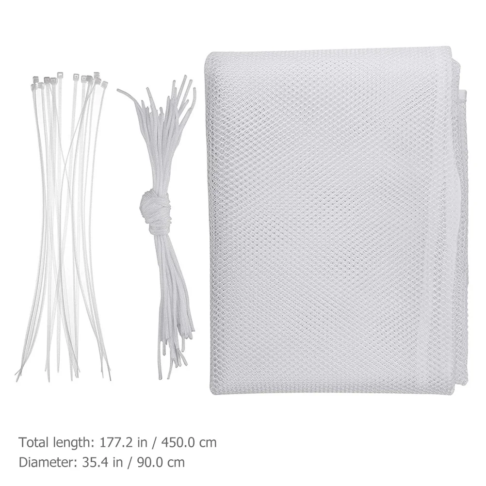 

1 Set 4.5X0.9M Stair Barrier Mesh Net For Kids Pets Balcony Railing Protection Child Proof Stairway Guard Deck Banister Cover