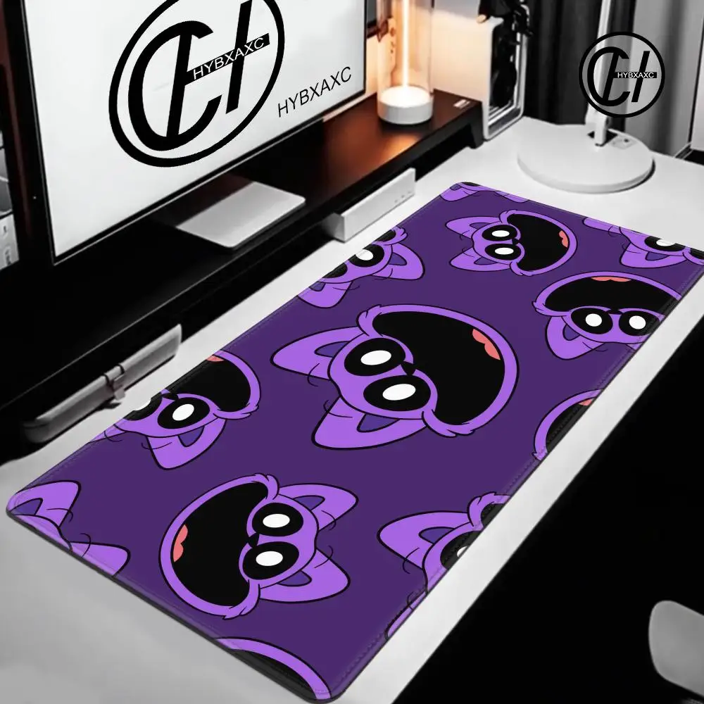 Purple Mouse Pad Large Gamer 900x400 Smiling Critters CATNAP DOGDAY Keyboard Desk Mat Carpet Tapis Souris Gaming PC Mousepad