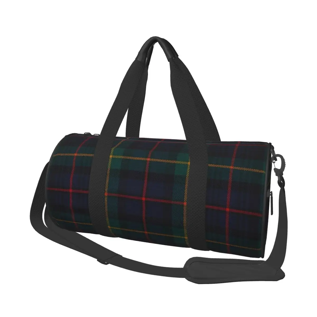 

Farquharson Scottish Tartan Large Duffle Gym Bag Waterproof Duffle Travel Bags Handbags Fitness bag