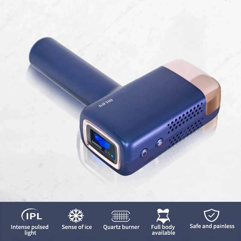 Mlay 2022 Nieuwe Arrvial T14 Ipl Ontharing Apparaat Snelle Blijvende Shoting Hoge Energie Met Pijnloos Epilat Ice Feel Voor 500000 Schot