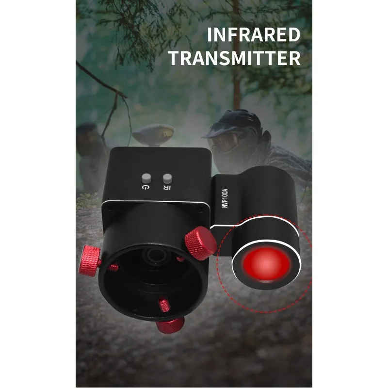 NVP100A WIFI Night Vision Monocular Camera 350M Infrared Telescope Accessories APP Control Video Recording  for Outdoor Camping