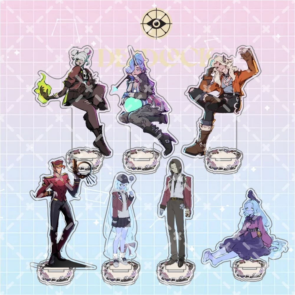 Deadlock Celeste Vindicta Dynamo15cm Acrylic Stand Keychain Desktop Decoration Collectible Fan Gift