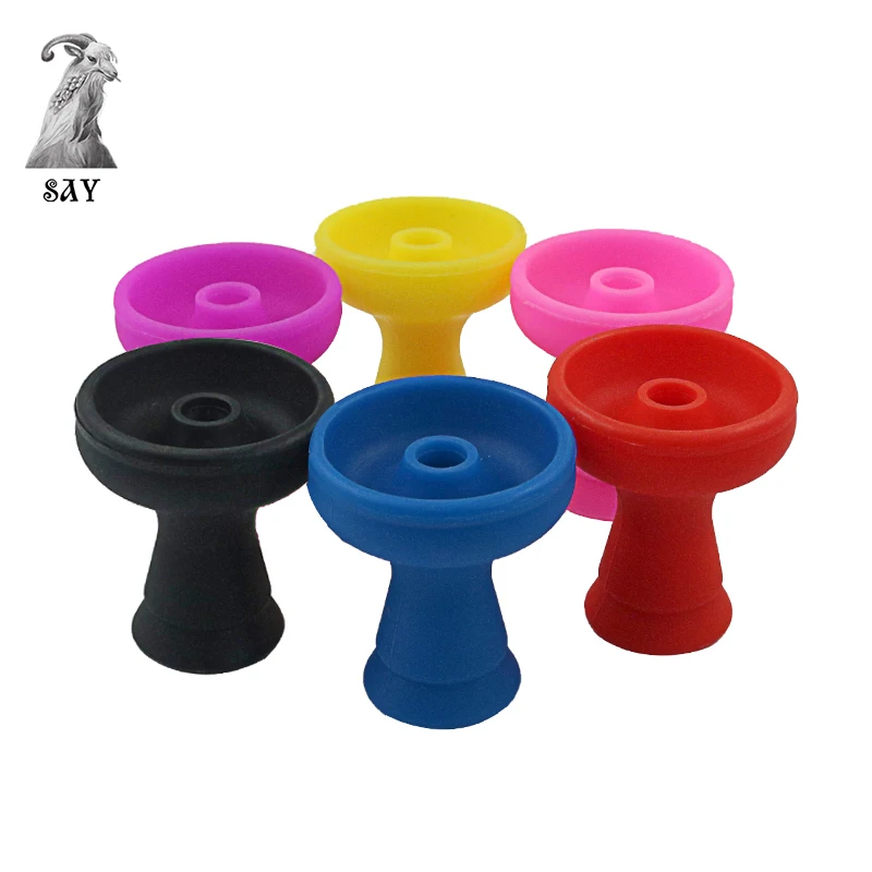 SY 1PC Single Hole Hookah Tobacco Bowl Silicone Shisha Chicha Narguile  Sheesha Smoking Accessories Gadget Tools Vattenpipa