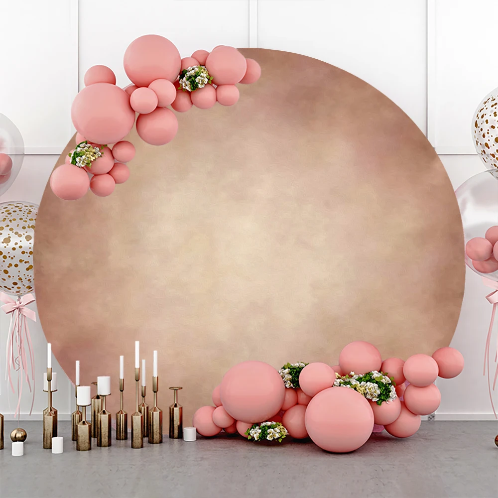 Fondo redondo degradado Vintage, cubierta abstracta azul, rosa, negro, decoración para fiesta de cumpleaños y boda, retrato artístico para adultos, fondo fotográfico