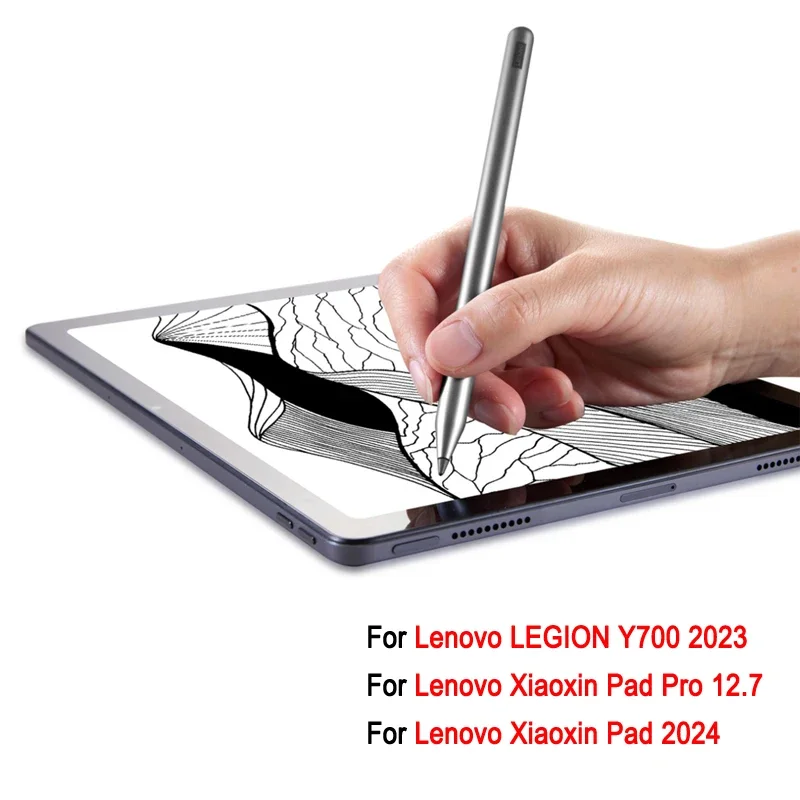

For Lenovo Bluetooth Stylus Pen For LEGION Y700 2023 Xiaoxin Pad Pro 12 7 Xiaoxin Pad 2024 Active Capacitive Touch Screen Pen