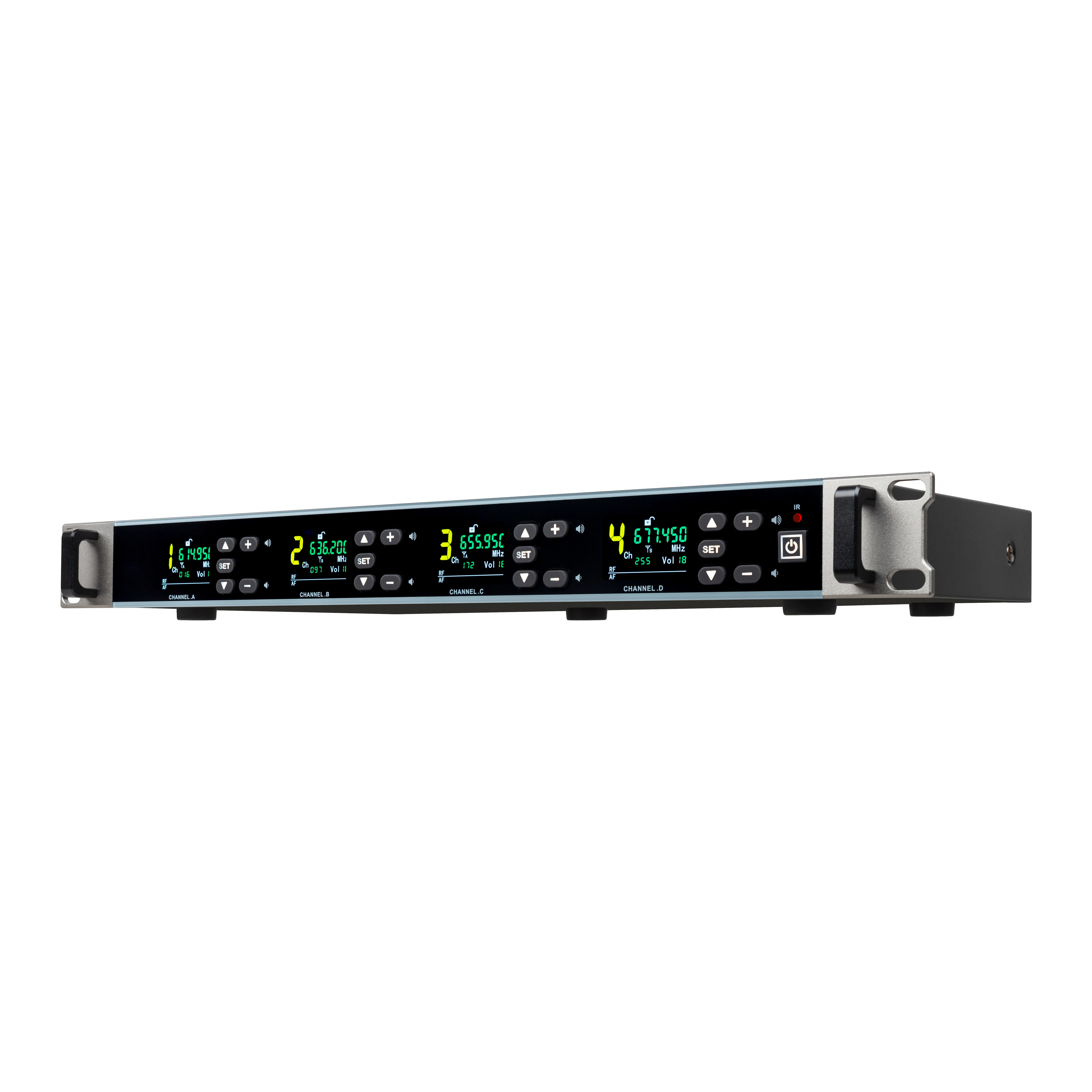 ACS-4004 Professional Handheld Transmitter 4 Channel UHF Wireless Dynamic Microphone Studio With Receiver for Stage KTV Show