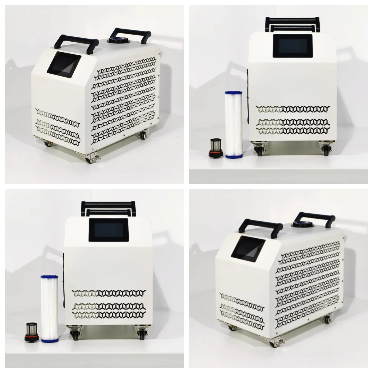 STLF Cooling and Heating Ice Bath Chiller Machine with Pump Filter 0.8hp Water Chiller Compressor 110/220V R410A