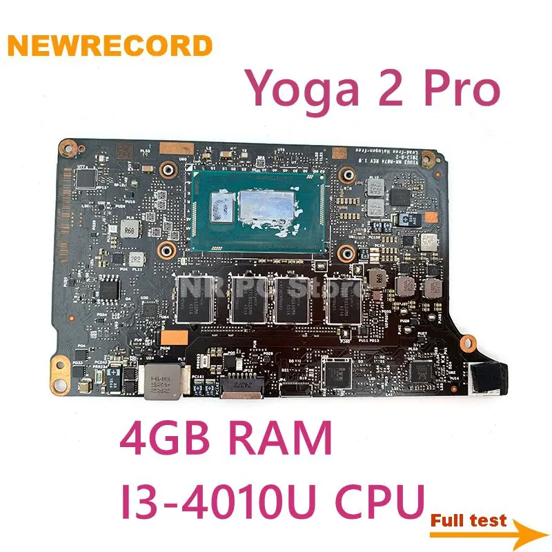 

For Lenovo YOGA 2 Pro NM-A074 Laptop Motherboard 4GB RAM I3-4010U CPU Onboard Full Test