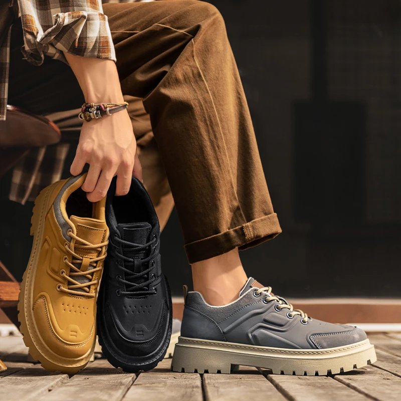 

Sports casual work shoes, outdoor fashion versatile, slip-resistant and wear-resistant.