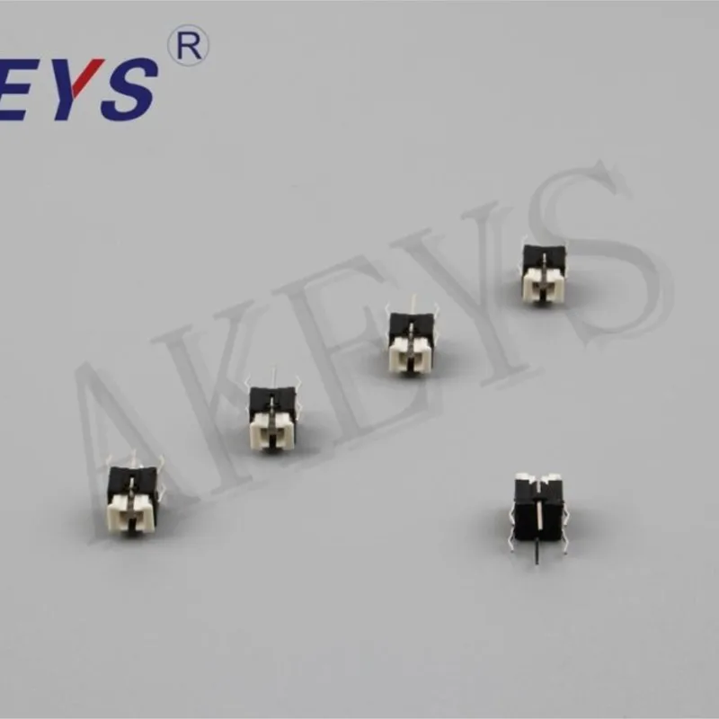 10PCS TS-H002 6*6*7 Illuminated tact switch 4 pin DIP type LED push button switch TS-LS-001