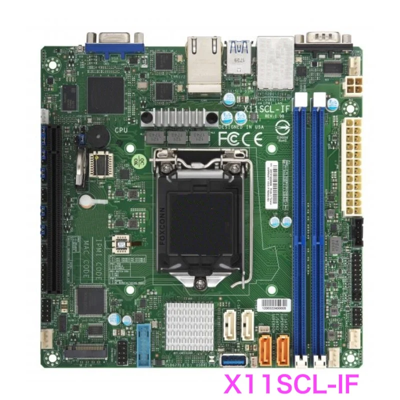 

Suitable For Supermicro X11SCL-IF Desktop Motherboard LGA 1151 DDR4 Mainboard 100% Tested OK Fully Work