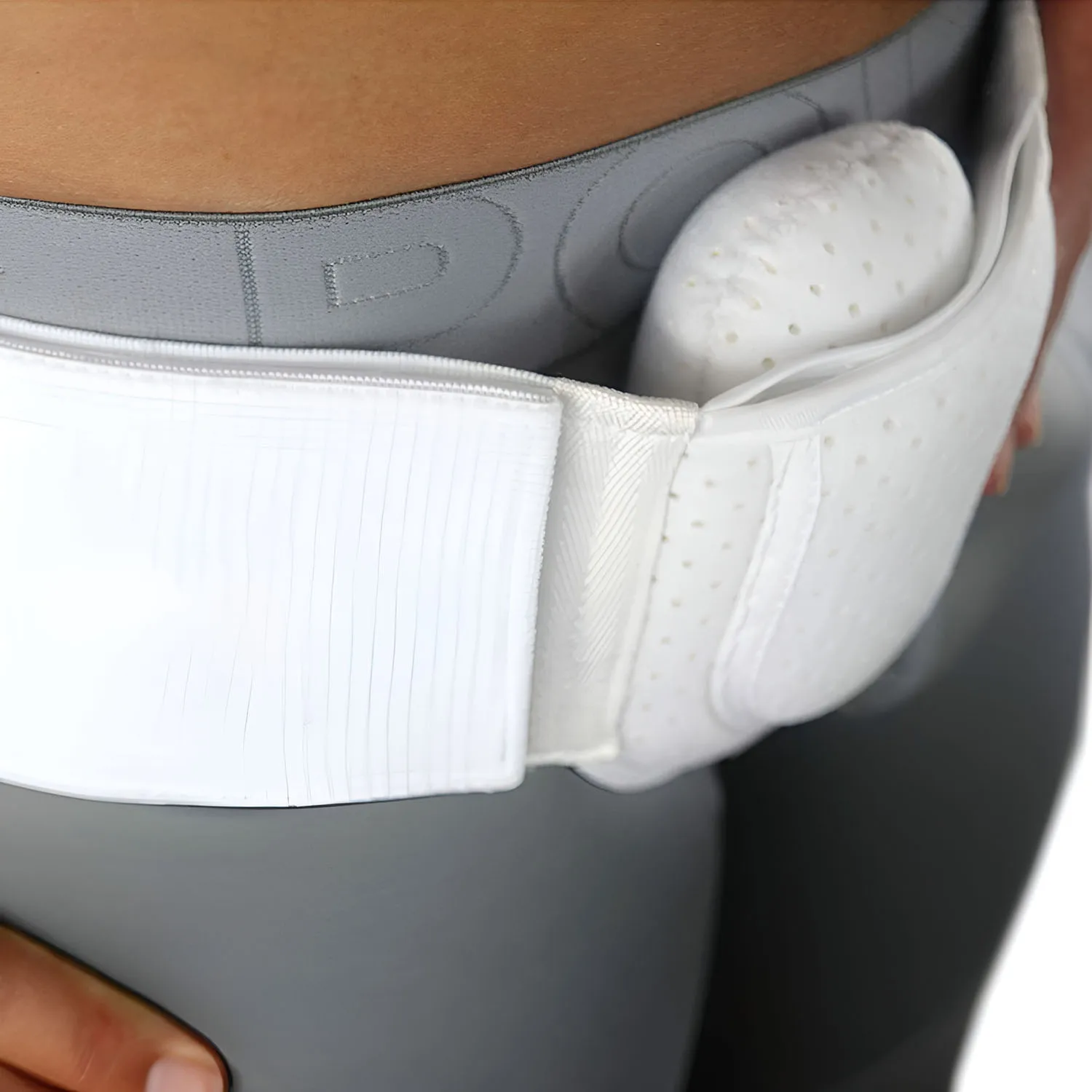 Protector de Hernia ajustable para hombres, cinturón de Hernia Inguinal, lado izquierdo o derecho, poscirugía, braguero de soporte, ingle, correa de