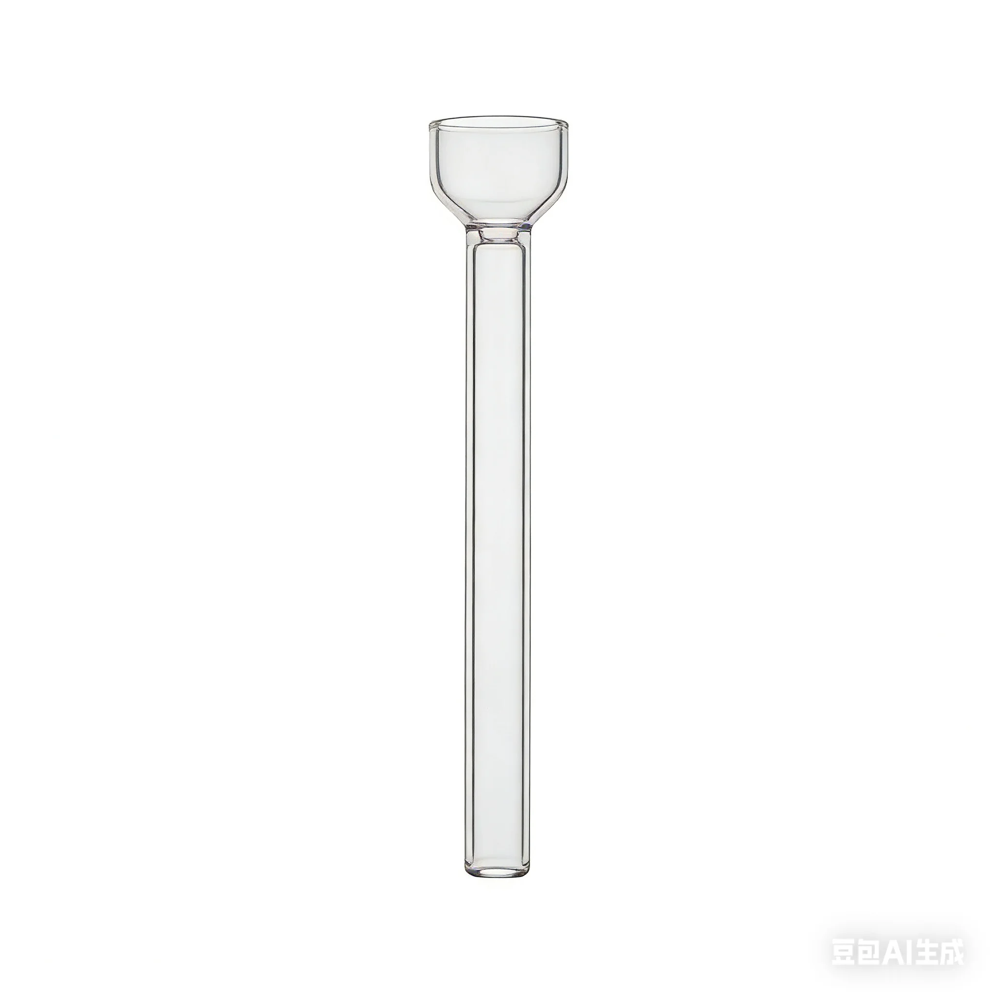 Glass Water Pipe Bubbler downstem Thick Borosilicate Glass Smoking Pipe Portable Water Filtration Hookah Tobacco Pipe Bowl