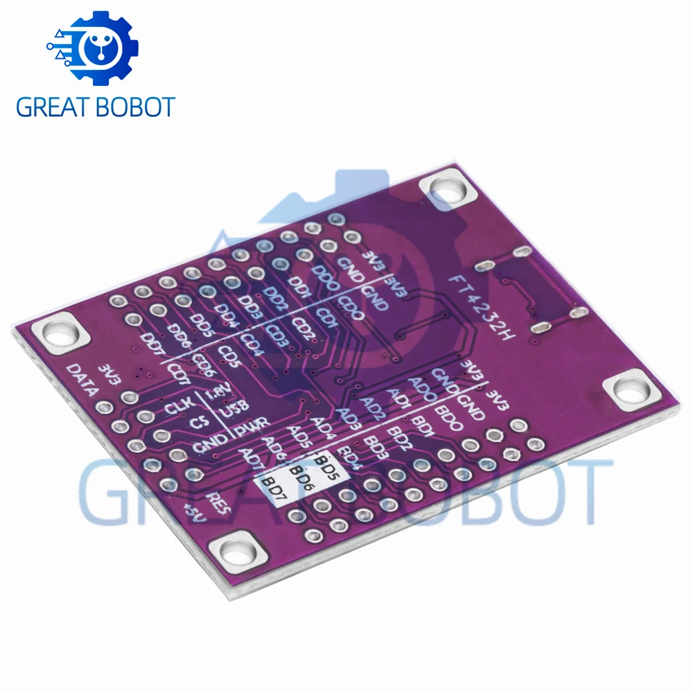 FT4232HL 4-Channel Type-C Multi-interface Module, UART/SPI/I2C/JTAG/RS232/RS485/RS422