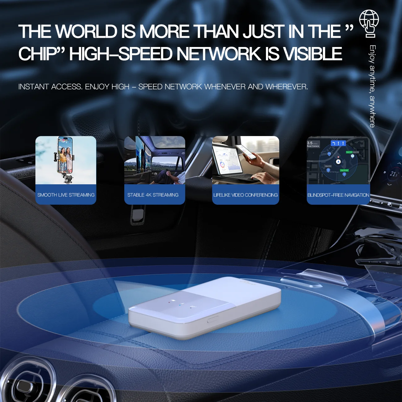 TIANJIE 4G LTE 라우터 한국버전 Wifi 6 유심 라우터 150Mbps 무선공유기170개국에서 동작하며 최대 32명의 사용자 접속을 지원합니다 포켓와이파이 （SK텔레콤, KT, LG U+의 SIM 카드를 지원합니다）