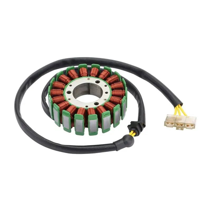 ABXN-Motorcycle Magnetic Motor Stator Coil With Rectifier Gasket For RC125 RC200 2014-2020- Part Numbers 90139004000 9011103
