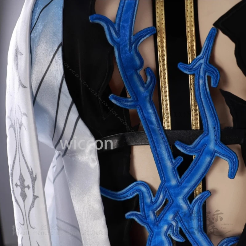 Cartethyia Game Wuthering Waves أزياء تنكرية فستان طويل مجموعة كاملة ملابس تناسب النساء الفتيات فستان مثير حفلة الهالوين تأثيري