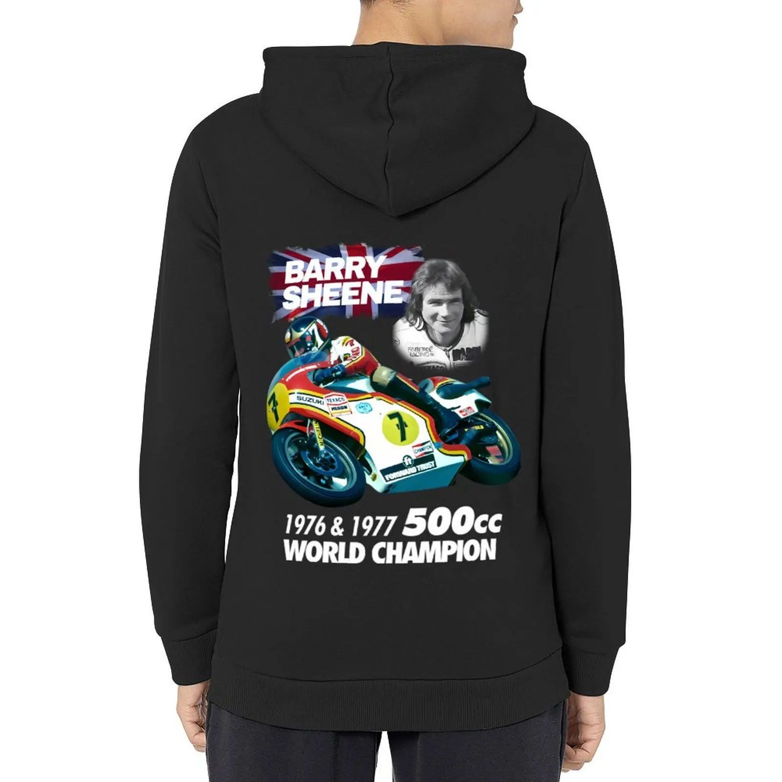 

Barry Sheene BK &x28;13&x29; Hoodie anime clothing men's clothes fashion men hoodie for men