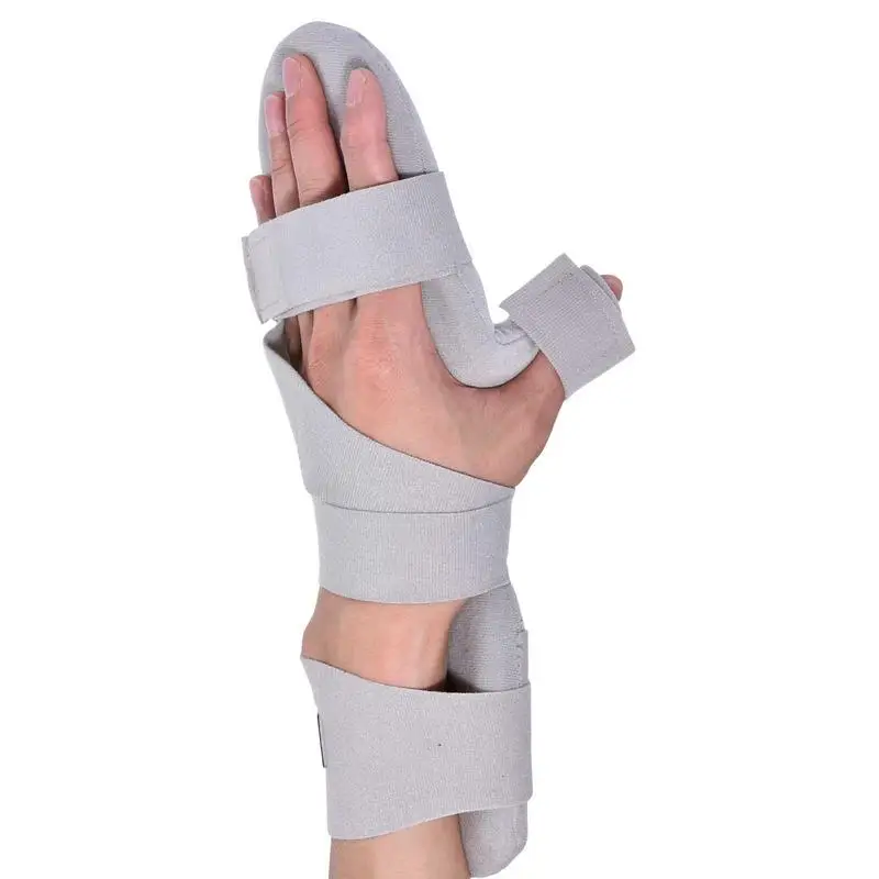 Finger Splint Hand Wrist Fracture Fixed Finger Corrector Splint Old People Stroke Hemiplegic Rehabilitation Training Equipment