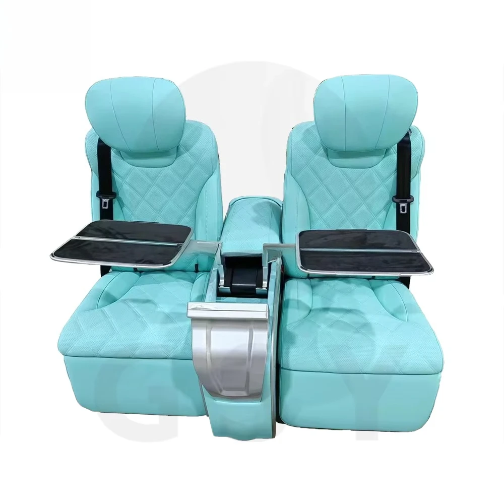 W447 Interior Upgrade Tiffany Blue Incloud Half Partition Wall Side Wall for Mercedes Mpv V260 W447 Vito