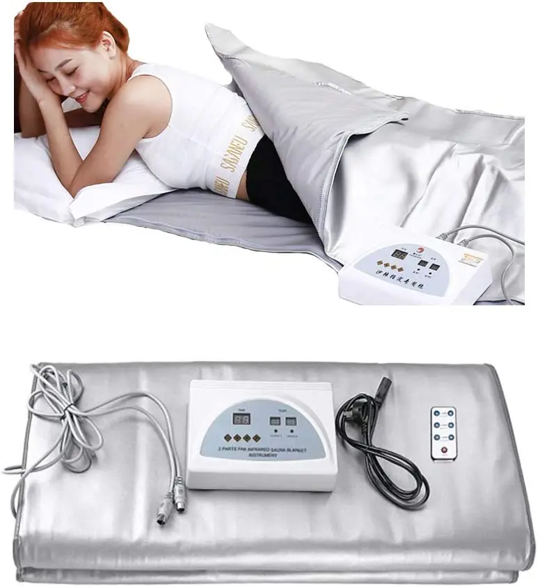 Coperta per Sauna dimagrante professionale in abete coperta per Sauna con riscaldamento a peso impermeabile per salone di bellezza per terapia termale domestica