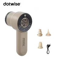 DOTWISE Bomba de aire eléctrica Motor sin escobillas Inflador inalámbrico Compresor de aire de alto flujo, para colchones de aire pequeños Kayak Paddle