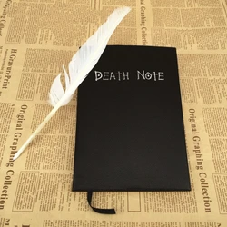 Anime Peripheral Notebook Death Notebook With Quill Pen Deathnote Student Stationery Gift Ryuk Pendant Ye Shenyue L Necklace