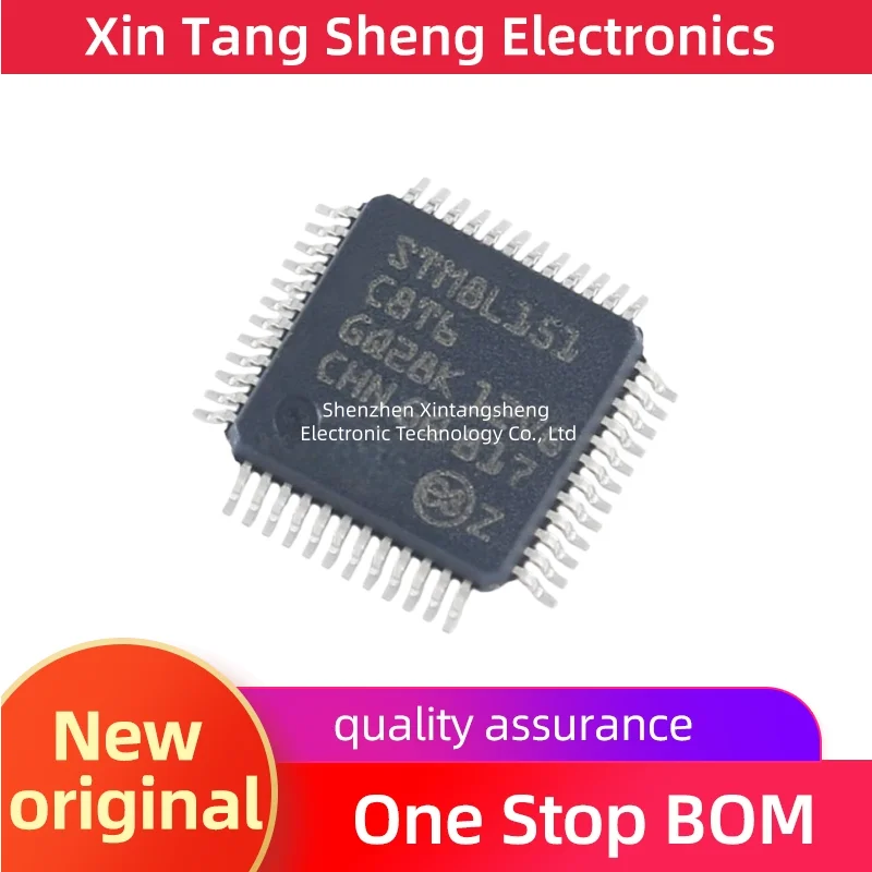10Pcs/Lot STM8L152C8T6 STM8L152C6T6 STM8L151C6T6 STM8L151C8T6 STM8L152C4T6 STM8L151C4T6 STM8L052C6T6 LQFP-48 Chip IC BOM Service