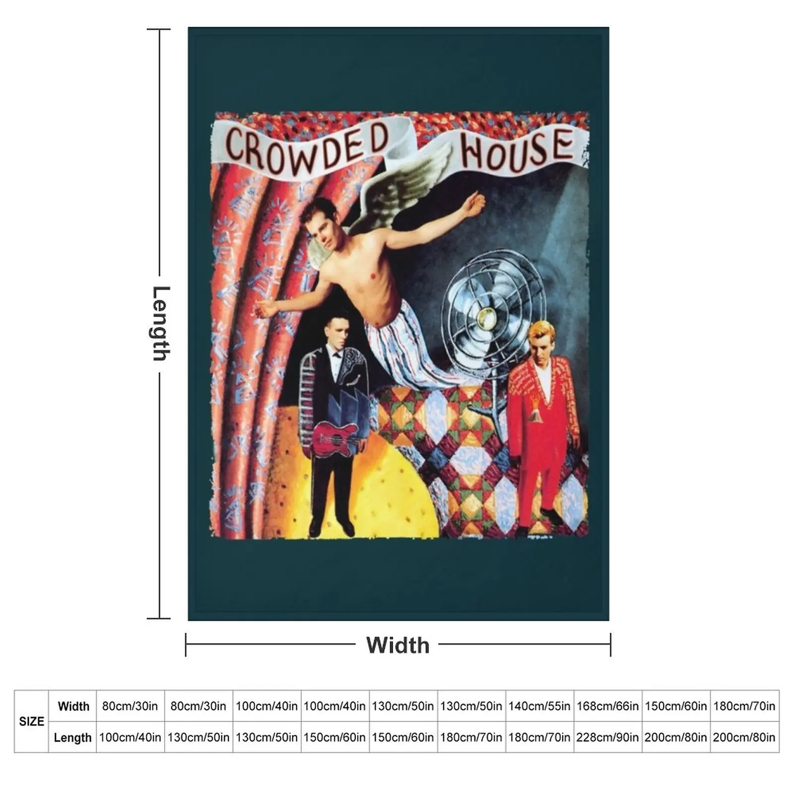 House of Crowded Throw Blanket decorative Bed Furrys Blankets