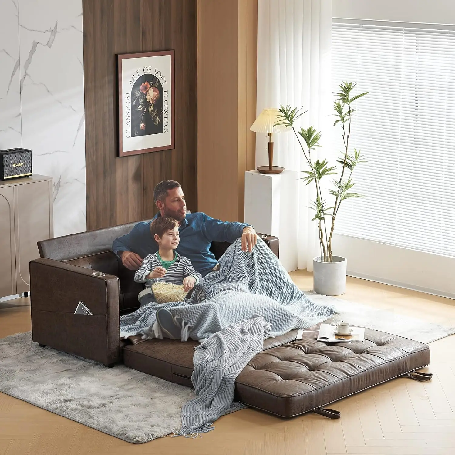 Futon Sofa Bed, 64