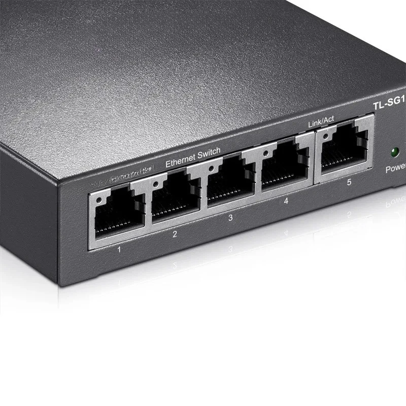 TP-Link TL-SG1005D Gigabit Switch 5-Port Network Cable Cable Seperater Shunt Switch