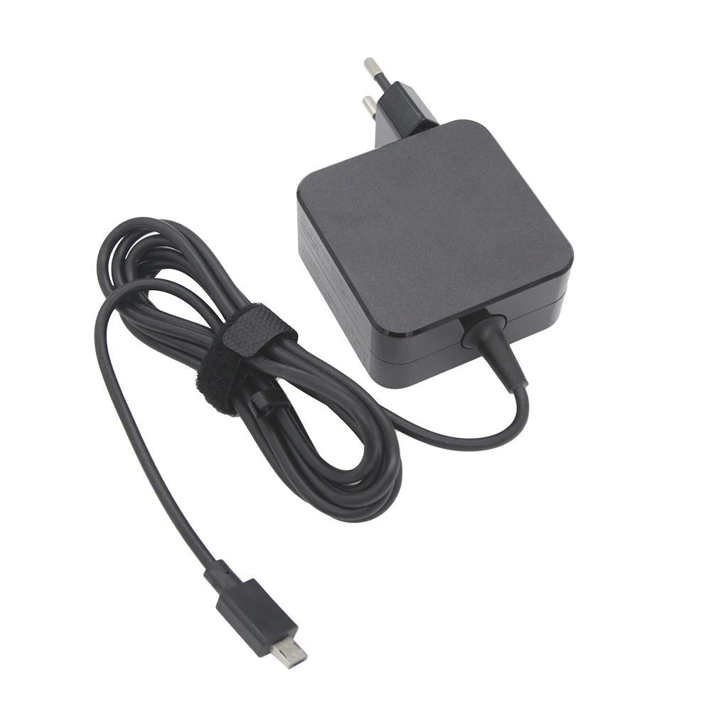 19V 1.75A 33W Micro-USB AC แล็ปท็อปอะแดปเตอร์ชาร์จไฟสําหรับ Asus Eeebook X205 X205T X205TA E202 E202SA E205SA EXA1206UH เน็ตบุ๊ก