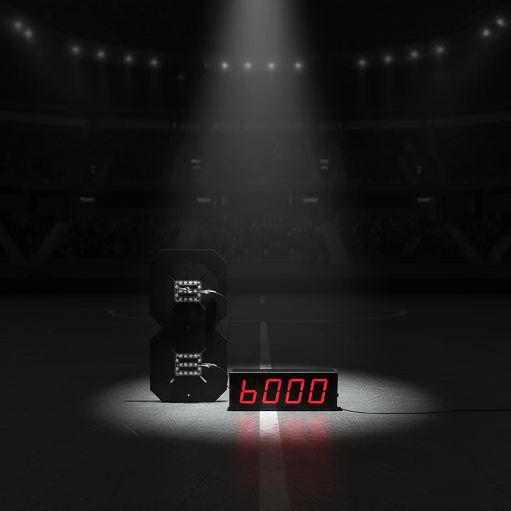 hit productDigital Wall Ball Counter Workout Timer for Hyrox and CrossFit Medicine Ball Workouts