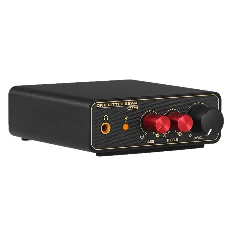 

AU61-T14-EQ для проигрывателей винила MM/MC: предусилитель для проигрывателей с разъемом 3,5 мм и усилителем для наушников для домашних систем