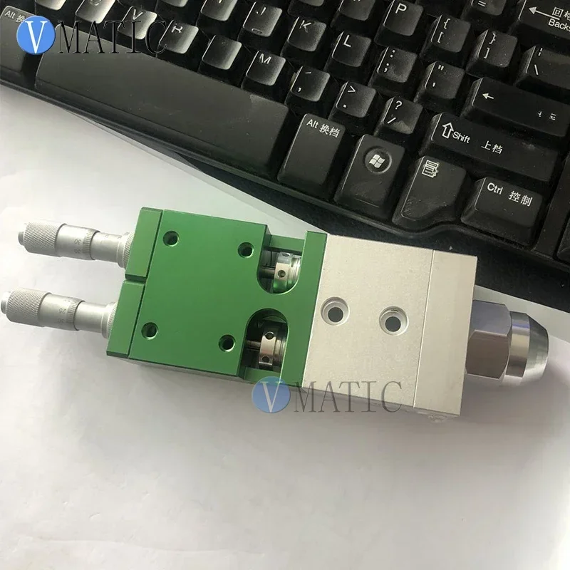 High Quality New AB Dispensing Valve Fuselage Piston With Micrometer Trim Out Liquid Dispenser Two Component Pneumatic Valve