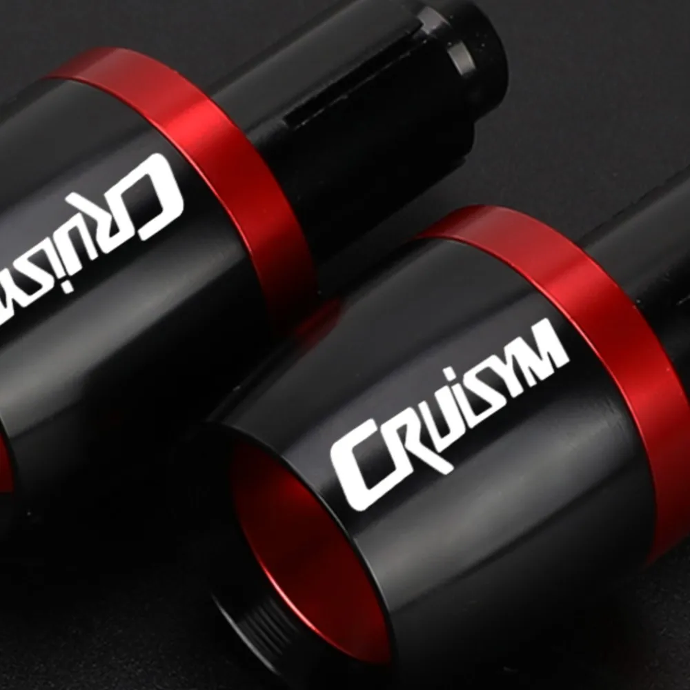 

For SYM CRUISYM 300 300i 400i 600i 150 125 250 ALL YEARS 2024 2023 Motorcycle Handlebar Grips Ends Plug Slider Caps Hand bar end