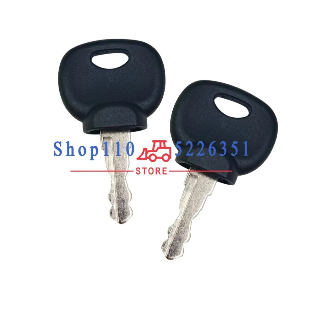 14607 Ignition Key BOMAG Hatz Manitou SP Excavator Heavy Equipment Ignition Switch Door Lock For JS jc b