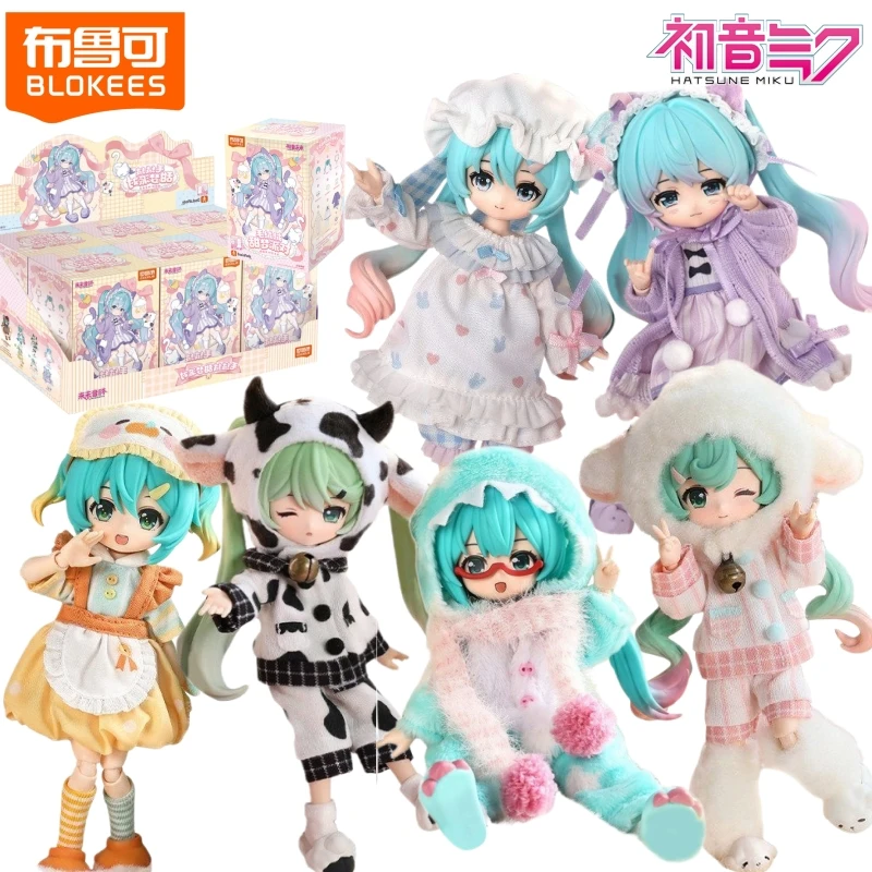 blokees-ブロック人形-初音ミク-キユジ-モデル-ぬいぐるみ-スウィートドリームパーティー-可動式パズル-オーナメント-おもちゃ-コレクション-ギフト