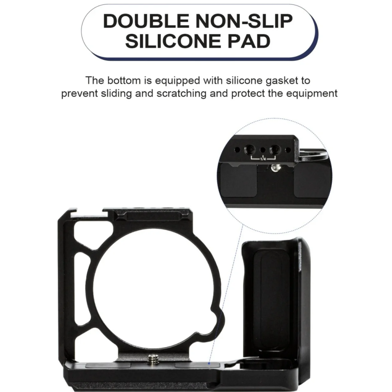 YANZUO Camera Cage Protective Case for Sony ZVE1 Camera