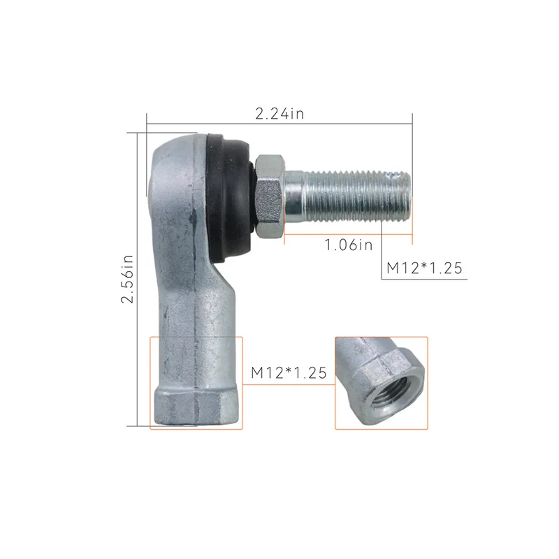 Golf cart ball end head ball bearings ball head bracket rod ball bearings external ball for yamaha G29 replces with JU0-23841-10