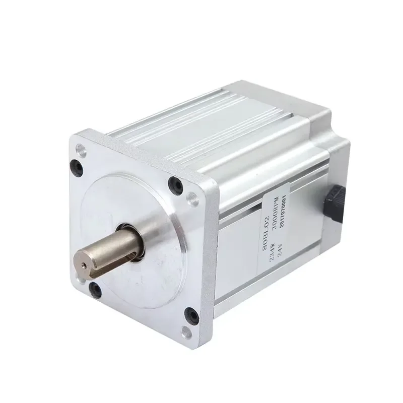 86mm Brushless DC Motor 48V 126W 3000RPM High Precision BLDC Electric Motor for Industrial Automation Equipment Long Body