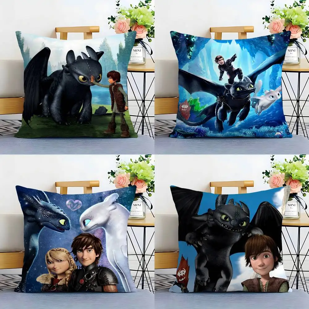 كيفية تدريب كيس وسادة D-Dragon الخاص بك أريكة غرفة المعيشة غرفة نوم على الوجهين الطباعة وسادة مربعة كيس وسادة وقت القيلولة