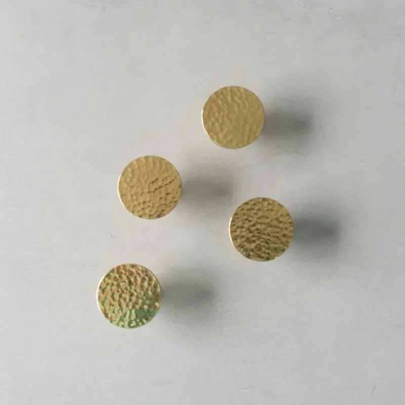 Nordic Solid Brass Furniture Knobs Golden Unique Pattern Cabinet Knobs and Handles Shoe Cabinet Bookcase Drawer Knobs