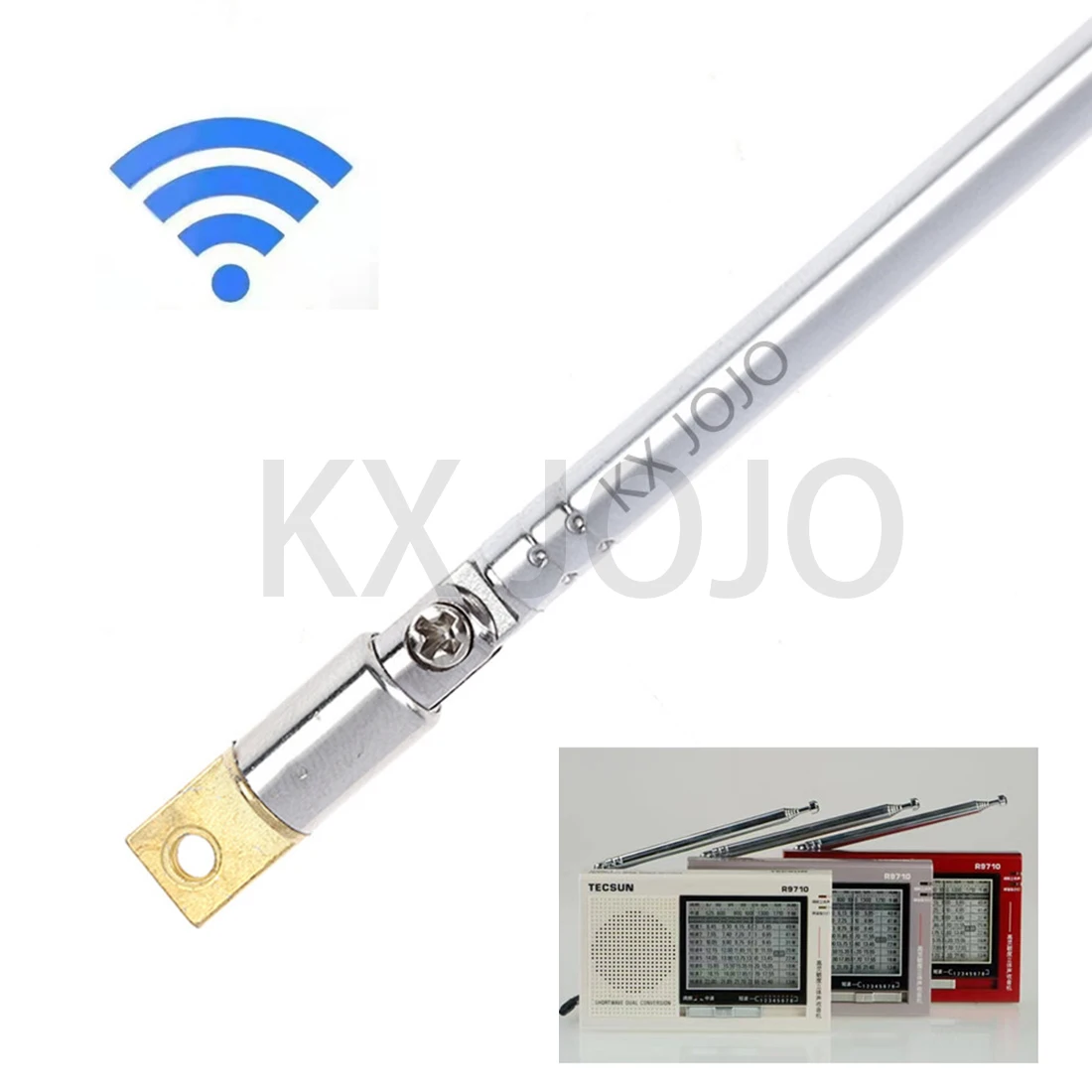 Telescopic Antenna 1pc Universal for FM Radio 90mm/110mm/129mm/145mm/152mm/202mm High Gain