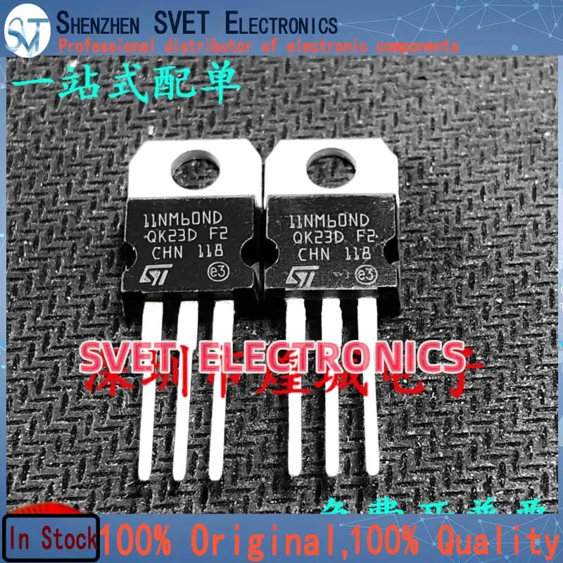 10PCS-50PCS  P11NM60ND STP11NM60ND TO-220 600V 10A  Original In Stock Fast shipping