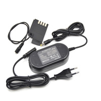 DMW-AC8 AC Adapter Charger DCC12 DC Coupler DMW-BLF19 BLF19E Dummy Battery for Panasonic Lumix DMC-GH3 GH4 GH5 G9 GH5S Camera