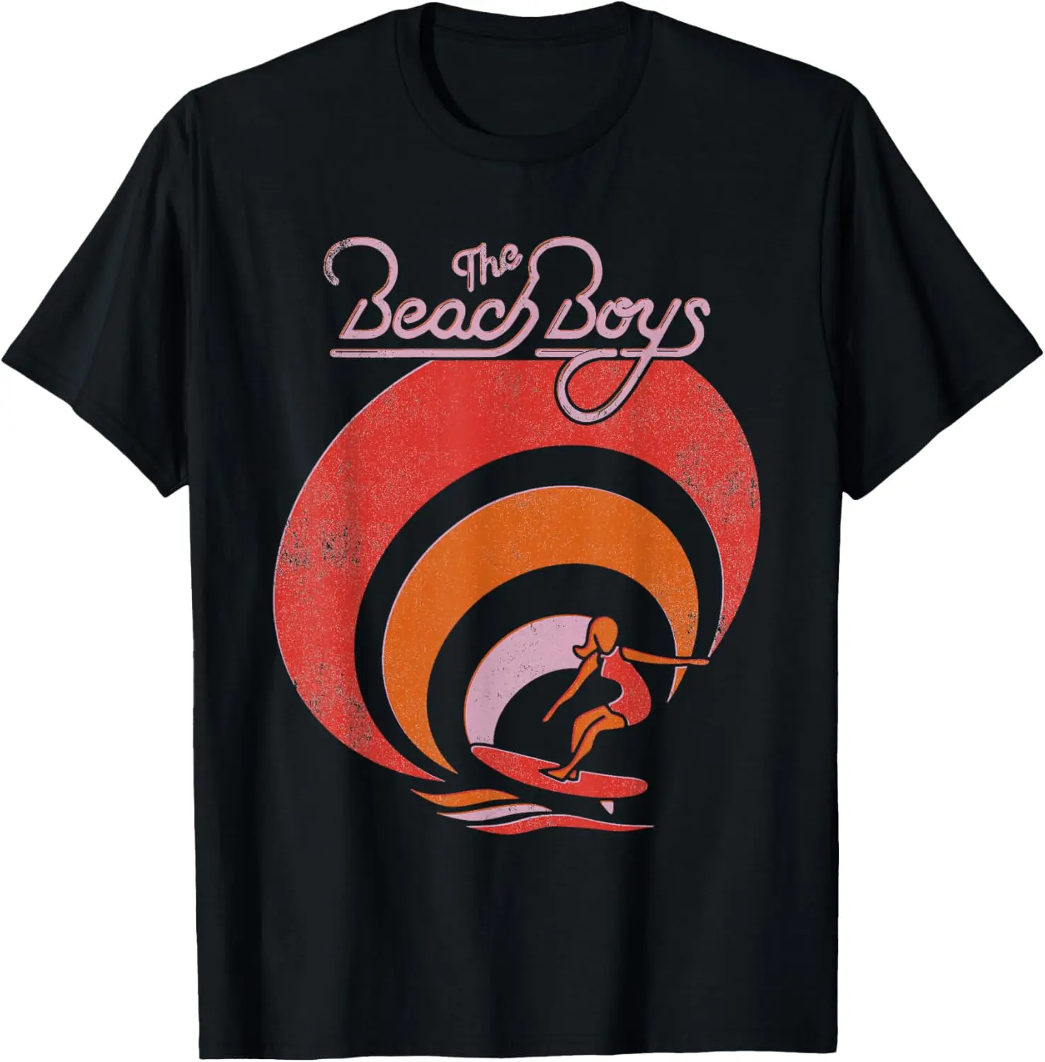 Beach Boys Surfer Girl T-Shirt 100% Cotton Trendy Y2K Short-Sleeve Tee – Soft, Quick-Drying, & Moisture-Wicking; Ideal Sports